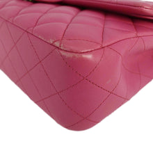 Load image into Gallery viewer, CHANEL Classic Double Flap Medium Quilted Leather Shoulder Bag Pink
