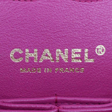 Load image into Gallery viewer, CHANEL Classic Double Flap Medium Quilted Leather Shoulder Bag Pink
