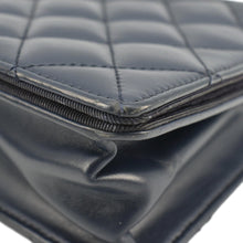 Load image into Gallery viewer, CHANEL Ballerine Flap Medium Quilted Leather Crossbody Bag Navy Blue
