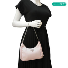 Load image into Gallery viewer, PRADA Re-Edition 2005 Re-Nylon Shoulder Bag Light Pink
