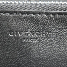 Load image into Gallery viewer, GIVENCHY Iconic Suffiano Leather Zip Long Wallet Black
