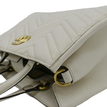 Load image into Gallery viewer, GUCCI GG Marmont Calfskin Matelasse Leather Shoulder Bag Off White 448054
