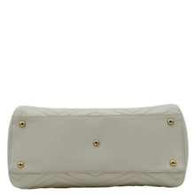 Load image into Gallery viewer, GUCCI GG Marmont Calfskin Matelasse Leather Shoulder Bag Off White 448054
