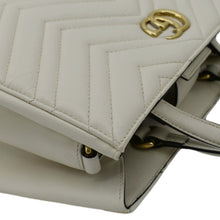 Load image into Gallery viewer, GUCCI GG Marmont Calfskin Matelasse Leather Shoulder Bag Off White 448054
