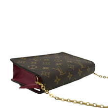 Load image into Gallery viewer, LOUIS VUITTON Flore Monogram Canvas Chain Wallet Fuchsia
