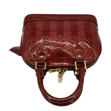 Load image into Gallery viewer, LOUIS VUITTON Rayures Alma BB Vernis Leather Satchel Crossbody Bag Pomme D&#39;Amour
