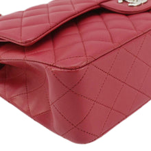 Load image into Gallery viewer, CHANEL Classic Double Flap Medium Quilted Leather Shoulder Bag Fuchsia Pink
