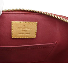 Load image into Gallery viewer, LOUIS VUITTON Rayures Alma BB Vernis Leather Satchel Crossbody Bag Pomme D&#39;Amour
