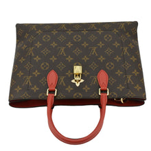 Load image into Gallery viewer, LOUIS VUITTON Flower Monogram Canvas Tote Shoulder Bag Cerise
