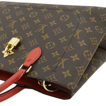 Load image into Gallery viewer, LOUIS VUITTON Flower Monogram Canvas Tote Shoulder Bag Cerise
