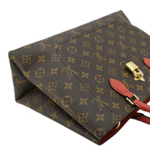 Load image into Gallery viewer, LOUIS VUITTON Flower Monogram Canvas Tote Shoulder Bag Cerise
