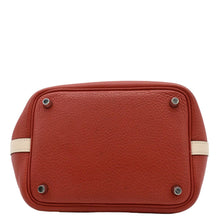 Load image into Gallery viewer, HERMES Picotin Lock 18 Taurillon Clemence Leather Hobo Bag Red
