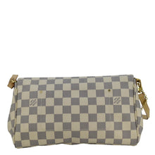 Load image into Gallery viewer, LOUIS VUITTON Favorite MM Damier Azur Crossbody Bag White
