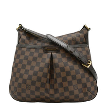 Load image into Gallery viewer, LOUIS VUITTON Bloomsbury PM Damier Ebene Crossbody Bag Brown  front lok
