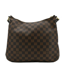 Load image into Gallery viewer, LOUIS VUITTON Bloomsbury PM Damier Ebene Crossbody Bag Brown back look
