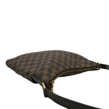 Load image into Gallery viewer, LOUIS VUITTON Bloomsbury PM Damier Ebene Crossbody Bag Brown right corner look
