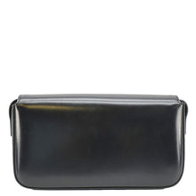 Load image into Gallery viewer, CELINE Triomphe Shiny Calfskin Leather Shoulder Bag Black
