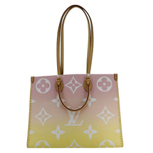 Load image into Gallery viewer, LOUIS VUITTON Onthego GM  By The Pool Raffia Canvas Tote Bag Multicolor
