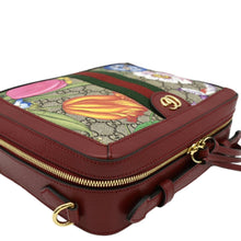 Load image into Gallery viewer, GUCCI Ophidia Flora Web Small Top Handle Bag corner look
