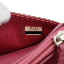 Load image into Gallery viewer, CHANEL Camellia Wallet On Chain Leather Crossbody Bag Pink
