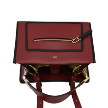 Load image into Gallery viewer, FENDI Runaway Tote Bag Red upper look
