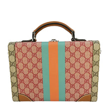 Load image into Gallery viewer, GUCCI Savoy GG Supreme Canvas Beauty Case Crossbody Bag Beige 722180
