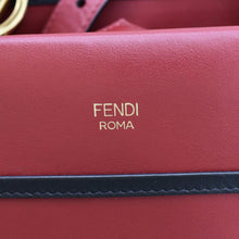 Load image into Gallery viewer, FENDI Runaway Small Leather Tote Bag Red
