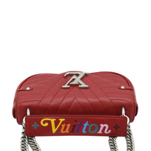 Load image into Gallery viewer, LOUIS VUITTON New Wave Shoulder Bag Red   uppe side
