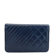 Load image into Gallery viewer, CHANEL Coco Boy Quilted Calfskin Leather Wallet On Chain Crossbody Bag Navy Blue
