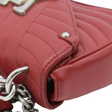 Load image into Gallery viewer, LOUIS VUITTON New Wave Shoulder Bag Red   corner side
