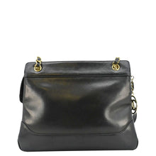 Load image into Gallery viewer, CHANEL Vintage CC Lambskin Leather Chain Shopping Tote Bag Bag Black
