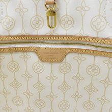 Load image into Gallery viewer, LOUIS VUITTON Neverfull Nautical MM Damier Azur Tote Shoulder Bag White
