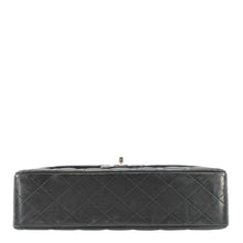 Load image into Gallery viewer, CHANEL Medium Double Flap Lambskin Leather Shoulder Bag Black
