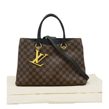 Load image into Gallery viewer, LOUIS VUITTON LV Riverside Damier Ebene Shoulder Bag Black
