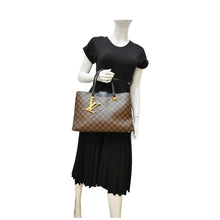 Load image into Gallery viewer, LOUIS VUITTON LV Riverside Damier Ebene Shoulder Bag Black
