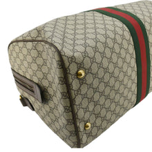 Load image into Gallery viewer, GUCCI Ophidia Carry-on Medium GG Supreme Canvas Duffle Bag Beige 547953
