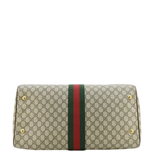 Load image into Gallery viewer, GUCCI Ophidia Carry-on Medium GG Supreme Canvas Duffle Bag Beige 547953
