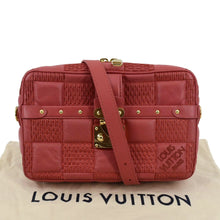 Load image into Gallery viewer, LOUIS VUITTON Troca MM Damier Lambskin Leather Shoulder Bag Pink
