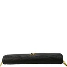 Load image into Gallery viewer, YVES SAINT LAURENT Cassandre Leather Wallet On Chain Crossbody Bag Black

