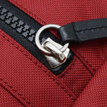 Load image into Gallery viewer, GUCCI Techno Embroidered Canvas Web Backpack Bag Red  450982
