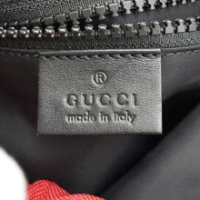 Load image into Gallery viewer, GUCCI Techno Embroidered Canvas Web Backpack Bag Red  450982
