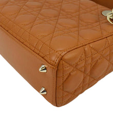 Load image into Gallery viewer, CHRISTIAN DIOR My ABCDior Small Cannage Leather Shoulder Bag Orange
