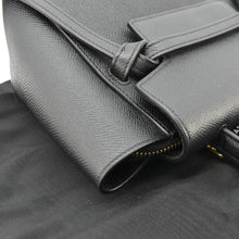 Load image into Gallery viewer, CELINE Nano Belt Grained Calfskin Leather Shoulder Bag Black
