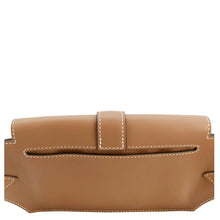 Load image into Gallery viewer, HERMES Elan Leather Pocket Belt Bag Brown
