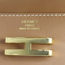 Load image into Gallery viewer, HERMES Elan Leather Pocket Belt Bag Brown
