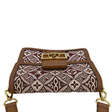 Load image into Gallery viewer, LOUIS VUITTON Dauphine Mini Monogram Jacquard Since 1854 Shoulder Bag Brown
