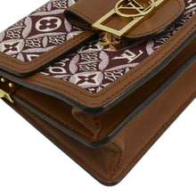 Load image into Gallery viewer, LOUIS VUITTON Dauphine Mini Monogram Jacquard Since 1854 Shoulder Bag Brown
