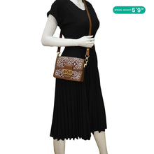 Load image into Gallery viewer, LOUIS VUITTON Dauphine Mini Monogram Jacquard Since 1854 Shoulder Bag Brown
