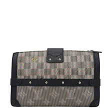 Load image into Gallery viewer, LOUIS VUITTON Trunk Clutch Crossbody Bag Multicolor back sideLOUIS VUITTON Trunk Clutch Crossbody Bag Multicolor front side
