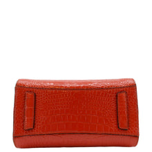 Load image into Gallery viewer, GIVENCHY Antigona Small Crocodile Embossed Leather Shoulder Bag Red
